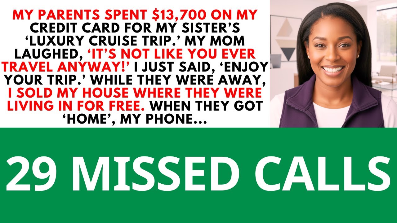 They Charged $13,700 On My Card For My Sister’s Luxury Trip, So I Sold My House Where They Lived In…