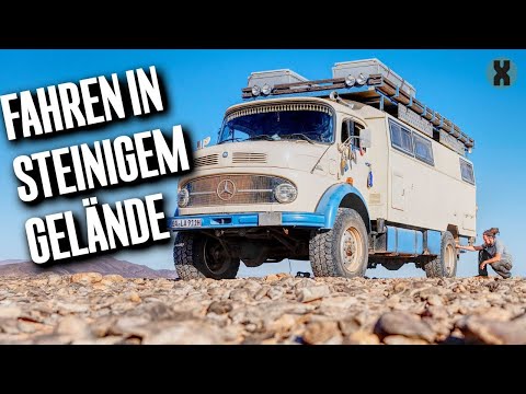 Offroad Fahrschule in der Steinwüste: 10 Tipps || Reifen schützen