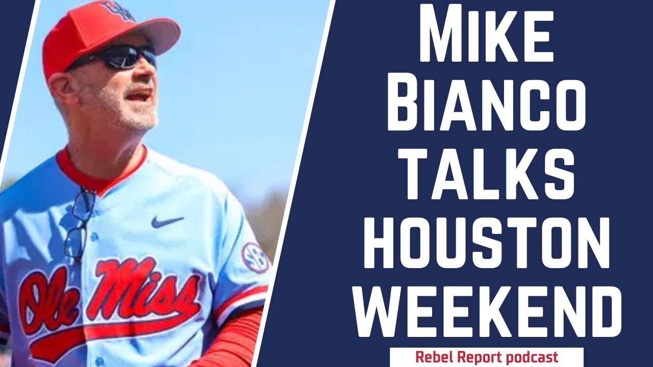 Mike Bianco talks weekend in Houston, fielding issues, and more | Rebel Report podcast