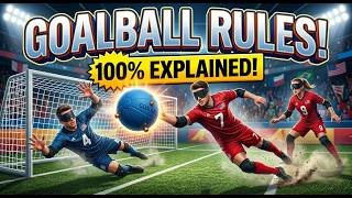 Goalball Rules Explained 100% Clearly