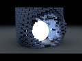 A round wall collapses + DOWNLOAD ( CINEMA 4D TUTORIAL ) ❤️ C4D4U