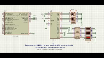 Proton MCP23S17 port expander