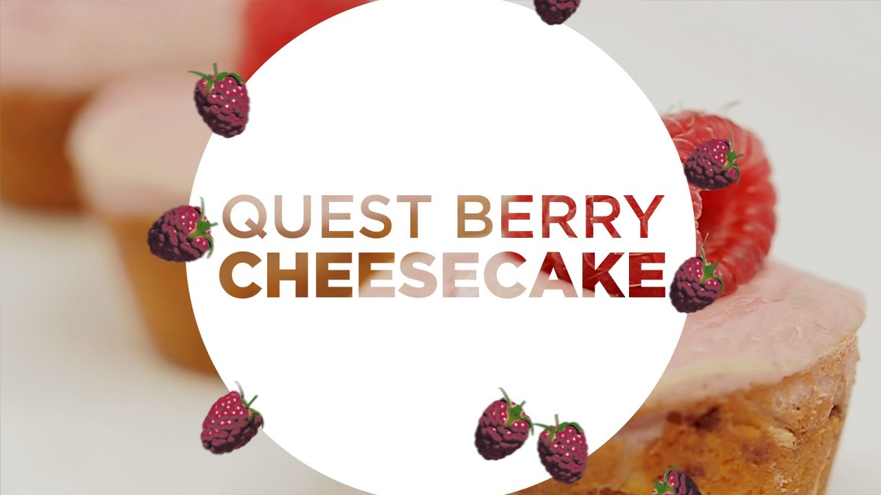 Cooking Clean with Quest - Quest Berry Cheesecake