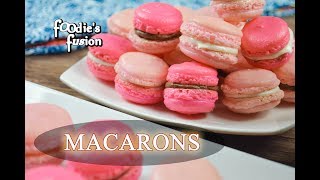 ফ্রেঞ্ মেকারণ  - চুলা ও ওভেনে তৈরি | French Macarons | How to make Macarons | Macarons Recipe Bangla