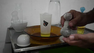 Como recuperar o ouro depois da dissolvidos em água régia?