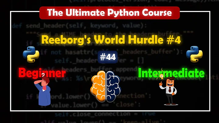 Reeborg's World Hurdle #4 | The Ultimate Python Course | BrainyHub #44