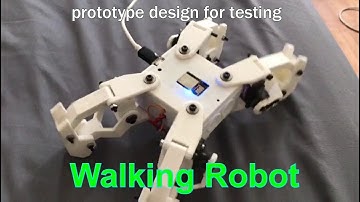 Arduino Walking Robot - 4 Legged , #build, #walking_robot,#robot,#robotics,#solidworks,#mechanism