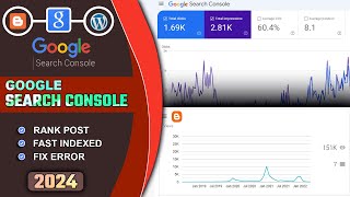 ✅Google Search Console Complete Tutorial 2024 | Google Search Console Blogger | Complete Guide