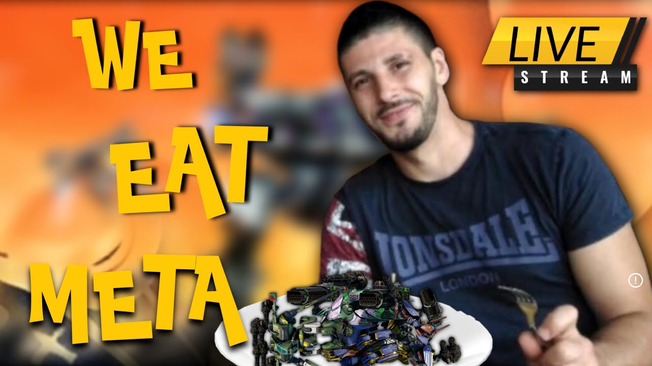[War Robots] Anti-Meta WR YouTuber Brings His Best F2P Hangar LIVE ...