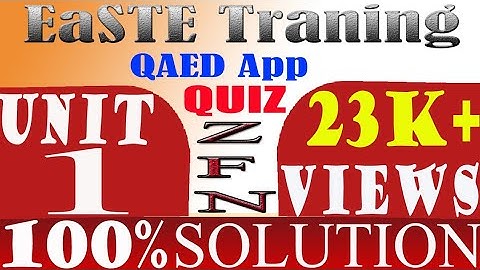 EaSTE Quiz | Unit 1|first four quiz 100% right answer|Module 1 answers |PST ENGLISH subject Training