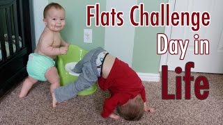 Day in the life with cloth diapers - Flats and Handwashing Challenge - Faiths Attic