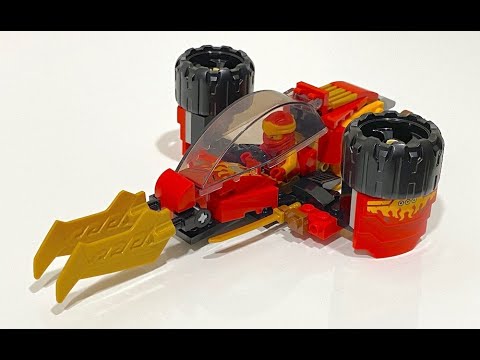ポッポさん用 LEGO® 71780 Alternate Build - Kai's Ninja Race Car EVO - VTOL