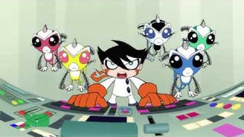 Super Robot Monkey Team Hyperforce Go A Ghost in the Machinder First Scene