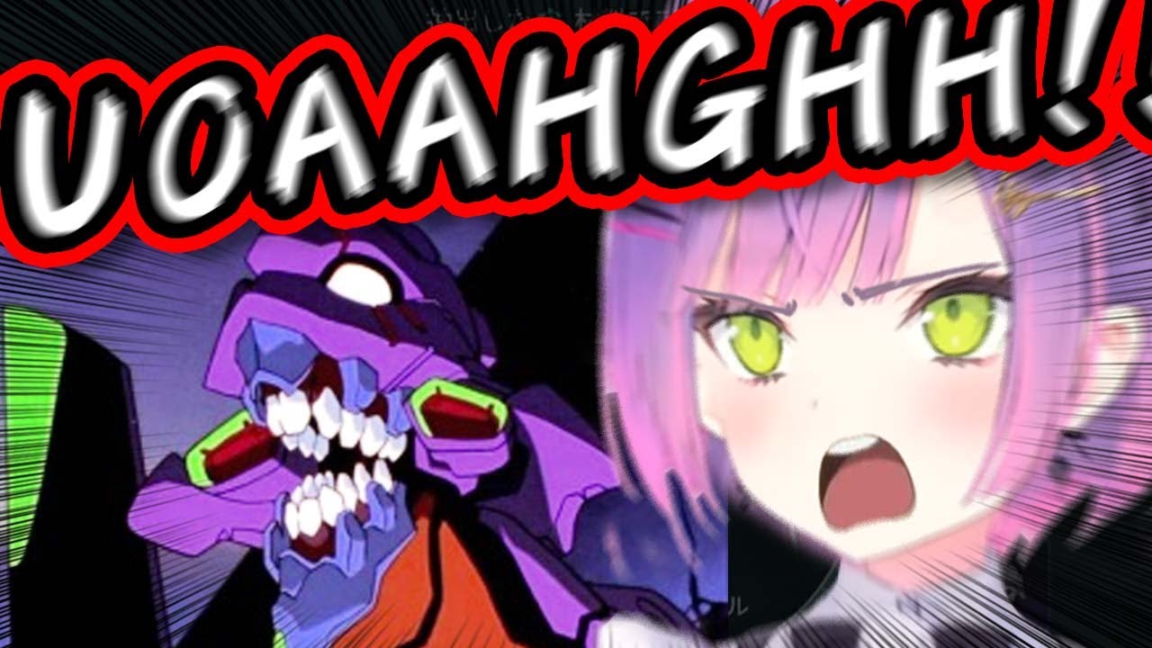 Towa Let's Out Her "Eva Unit 1" Scream After Getting Annoyed 【ENG Sub/Hololive】