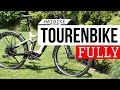 Vollfederung im tourenbike  haibike adventure fs mit yamaha pwx3 720wh 