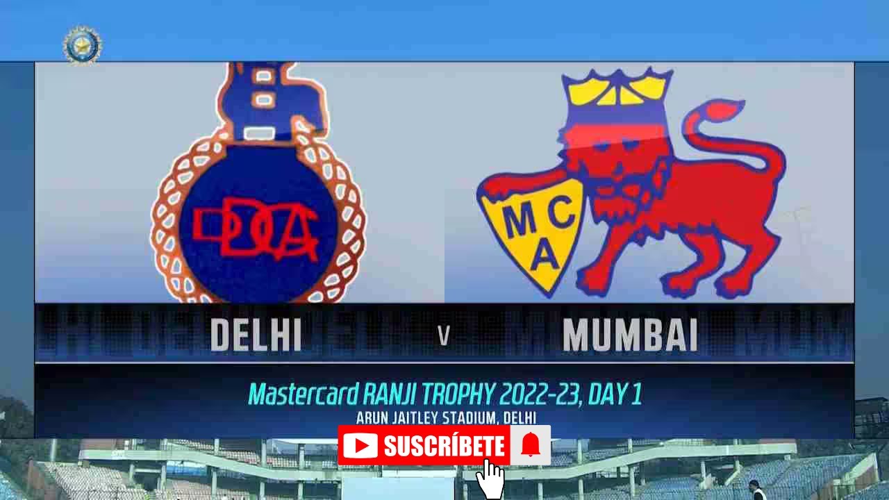 DEL vs MUM, 104th TEST, Ranji Elite 2025-26 live Day 4-Session 2