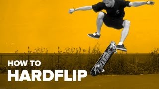Как сделать hardflip на скейте (How to hardflip on skateboard)