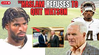 🚨 WATSON’S AGENT JUST DROPPED A BOMBSHELL! Why WON’T JIMMY HASLAM START SHEDEUR SANDERS! 😱🔥