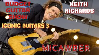 KEITH RICHARDS MICAWBER  ICONIC GUITARS SPECIAL