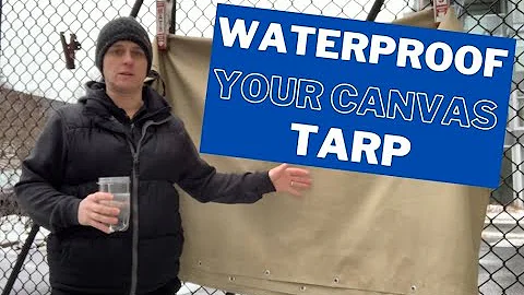 Are canvas tarps waterproof? (2023)