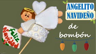 ¡ANGELITOS NAVIDEÑOS! De bombón