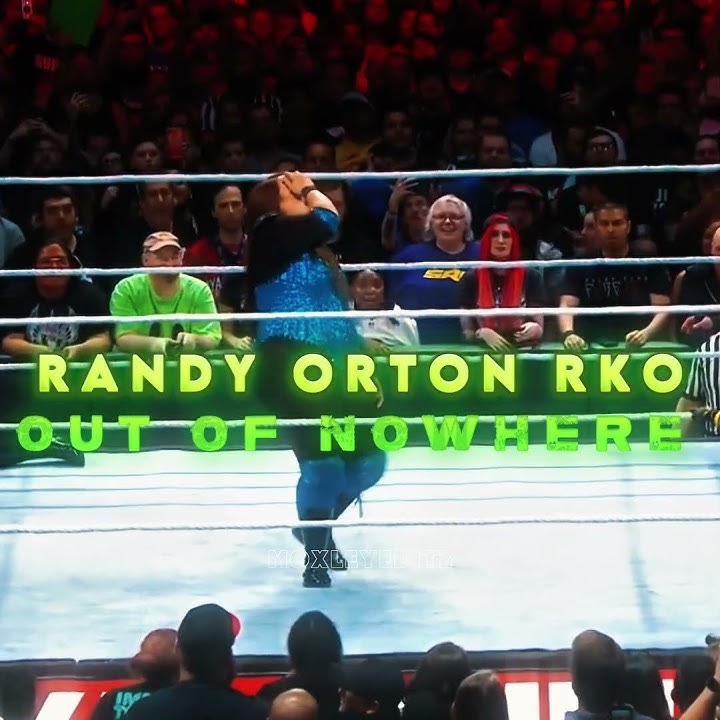 Randy Orton RKO Out off Nowhere 🥵 || WWE | MOXLEYEDITZ  #wwe #wrestling #randyorton