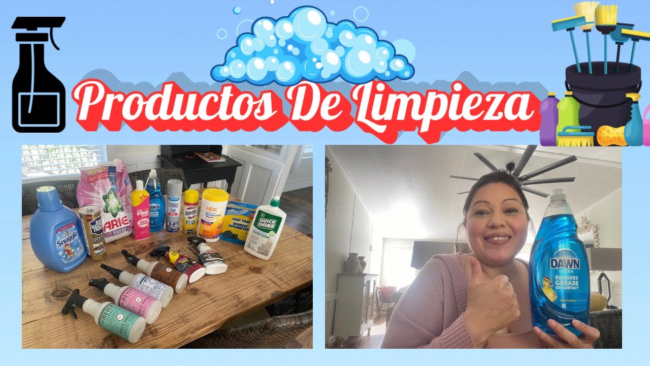 PRODUCTOS DE LIMPIEZA DE USA 🇺🇸 | LOS PRODUCTOS QUE YO USO  