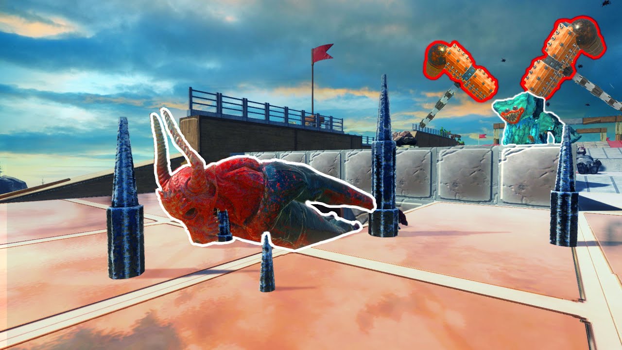 Kozarog the Demon vs EXTREME OBSTACLE COURSE - Animal Revolt Battle Simulator