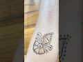 Easy flower mehndi design😍 #mehndi #henna #viral #trendingshorts #trend
