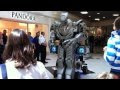 Titan the robot in Shrewsbury mall