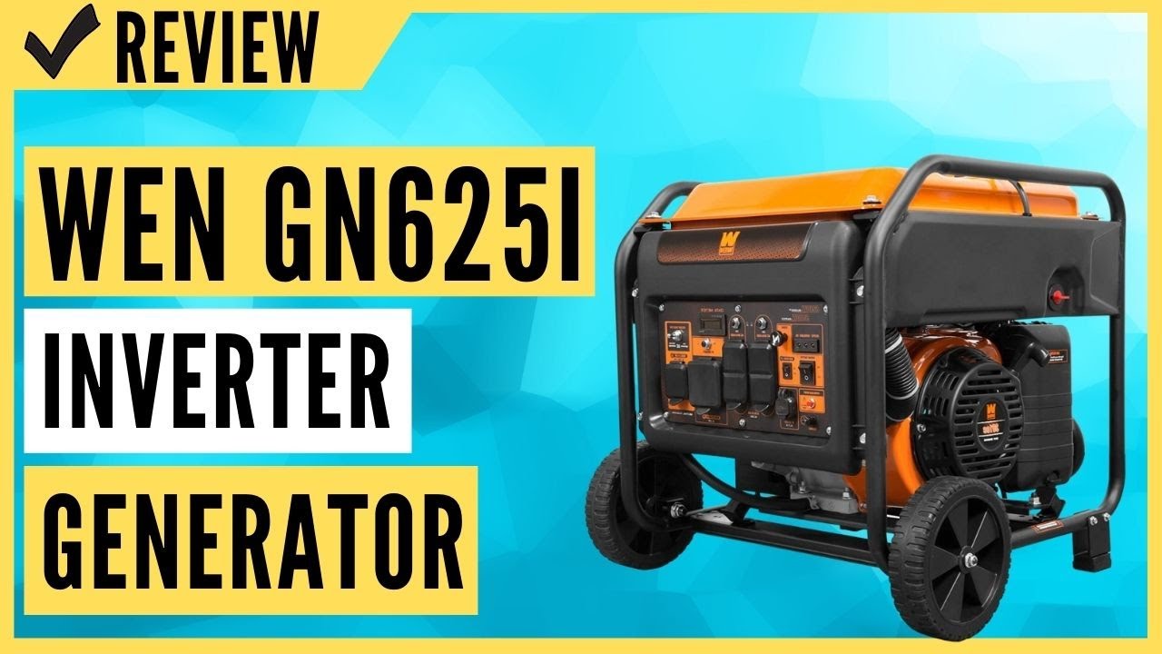 WEN GN625i Inverter Generator Review Review - YouTube