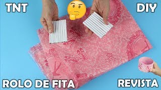 Veja Ideias Usando TNT – Revista Rolo de Durex