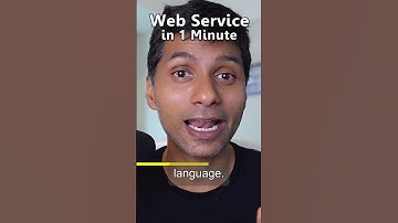 Webservice in 1 minuut