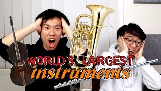 The World's Largest (and most IMPRACTICAL) Music Instruments