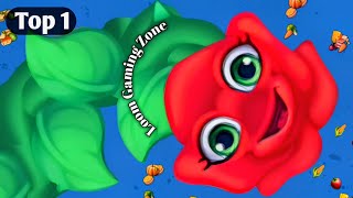Worms Zone io Best snake Gameplay | Saamp wala game | Snake Game | snake io | Rắn Săn Mồi game #065 screenshot 3