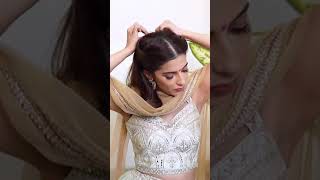 Hairstyle For Diwali ? ? | Knot Me Pretty | #Shorts