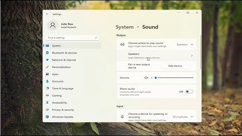 How to Change Sound Output Windows 11 (HDMI, Headphones, Optical Out)