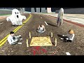 Franklin Play Ouija Board Ghost Game At Night in Indian Bike Driving 3D 