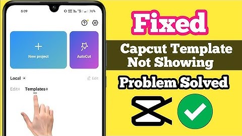 Cap Cut Template Option Not Showing Problem Solve || Cap Cut me Template ka option ni a raha #capcut