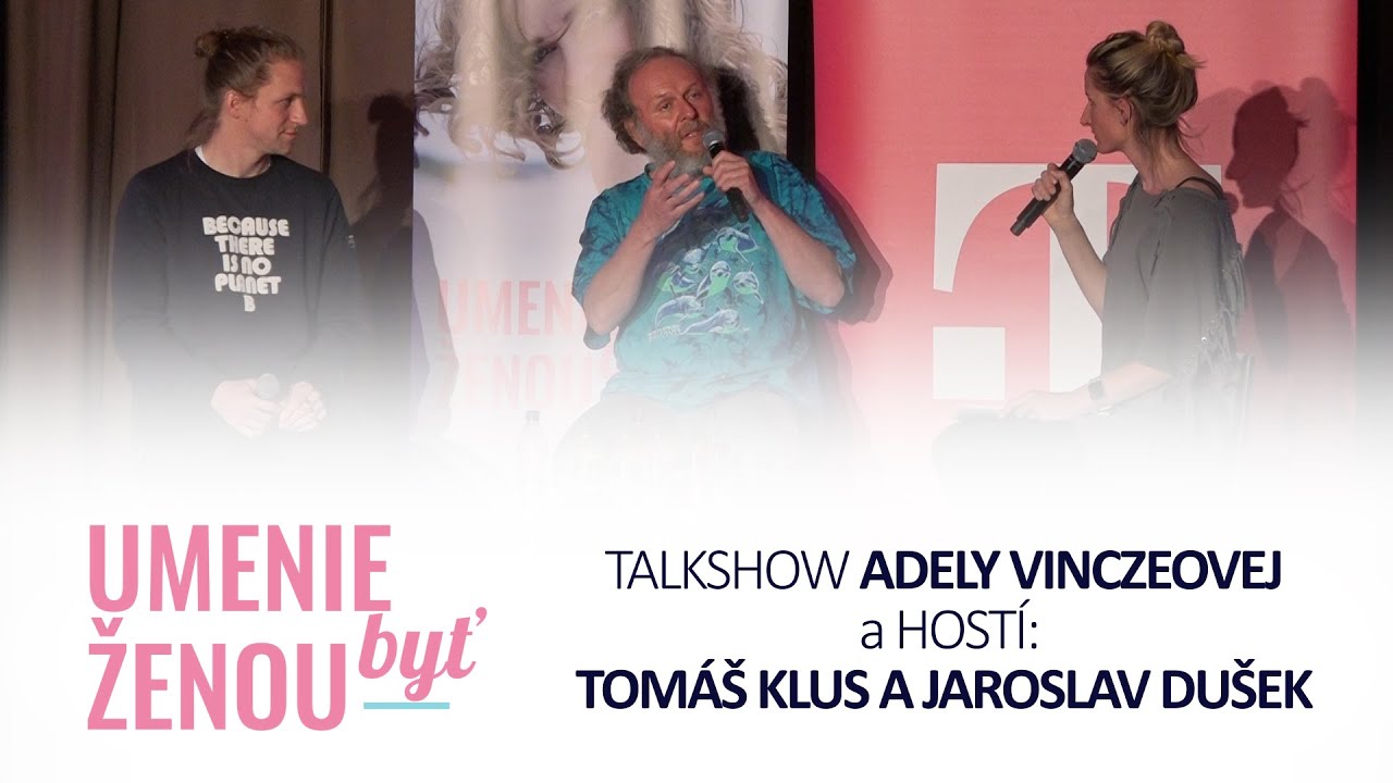 Talkshow Adely Vinczeovej na Umenie byť Ženou , 6.4.2019 v Bratislave