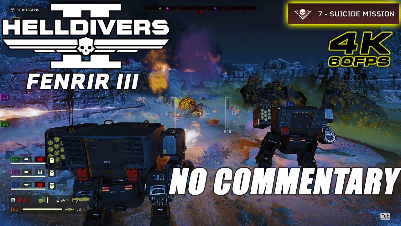 Helldivers 2: 4K Ultra Settings on RTX 4080 No Commentary Gameplay ...