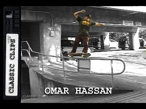 Omar Hassan Skateboarding Classic Clips #217