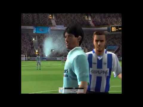 FIfa 2003. Обзор. Прохождение. Серия 02. Кубок УЕФА против Алавеса. Получаю целую авоську голов :(