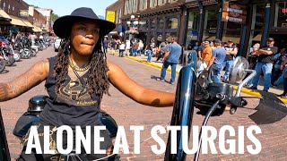 Alone In Sturgis On My Motorcycle 😊Riding Black Hills/ Custer State Park (Road Glide Vlog) - Part 4