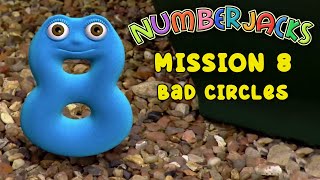Numberjacks Mission 8 | Bad Circles | Numberjacks