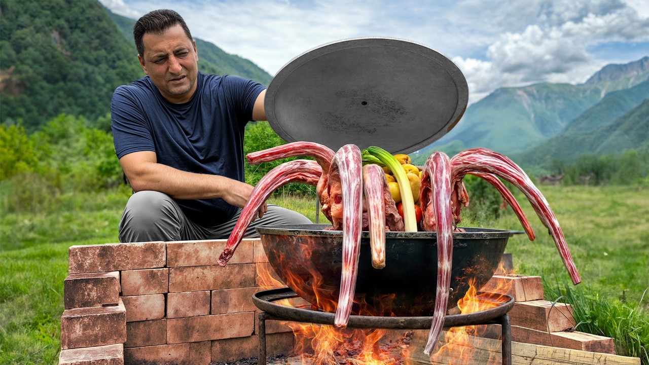 Rabo de Boi no Caldeirão na Brasa – Macio e Saboroso! 🍲🔥