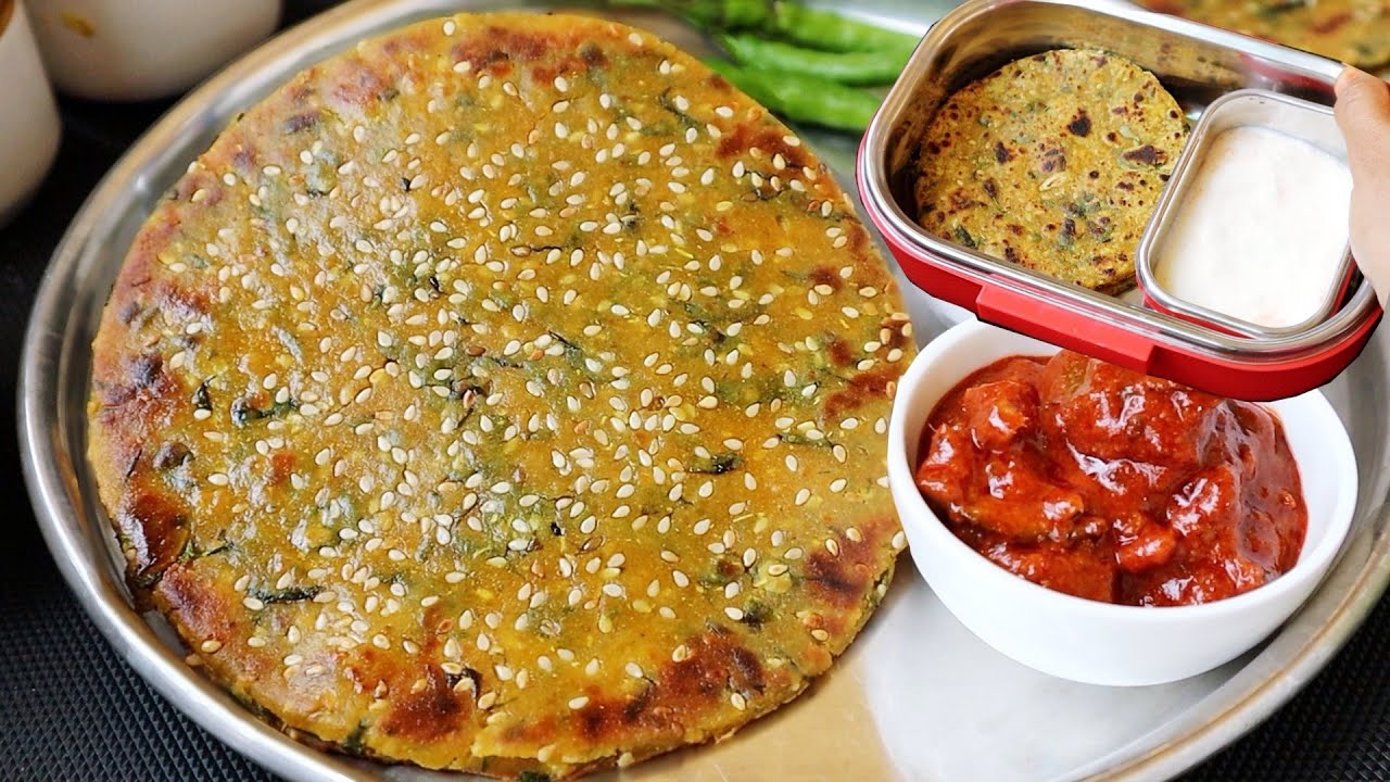 జొన్నపిండి పరాటా 10ని||ల్లో వేడివేడిగా చేసి 👉Lunch Box,Breakfast,Dinner | Jowar Paratha | Jowar roti