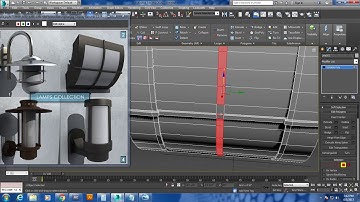 Tutorial on Modeling a lamp in 3dsmax. (Part 2)