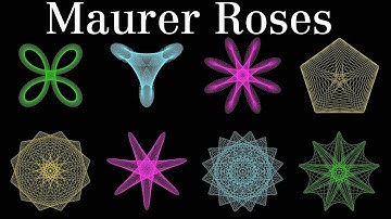 Maurer Roses (synthwave mathematical visualization)
