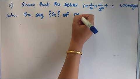 CONVERGENCE AND DIVERGENCE[CLASS 1](For second semester BSc complementary mathematics)